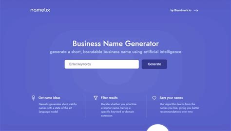namelix en français|générateur de nom aléatoire.
